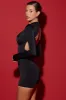Cut-Out Unitard in Black sold by Oh Polly