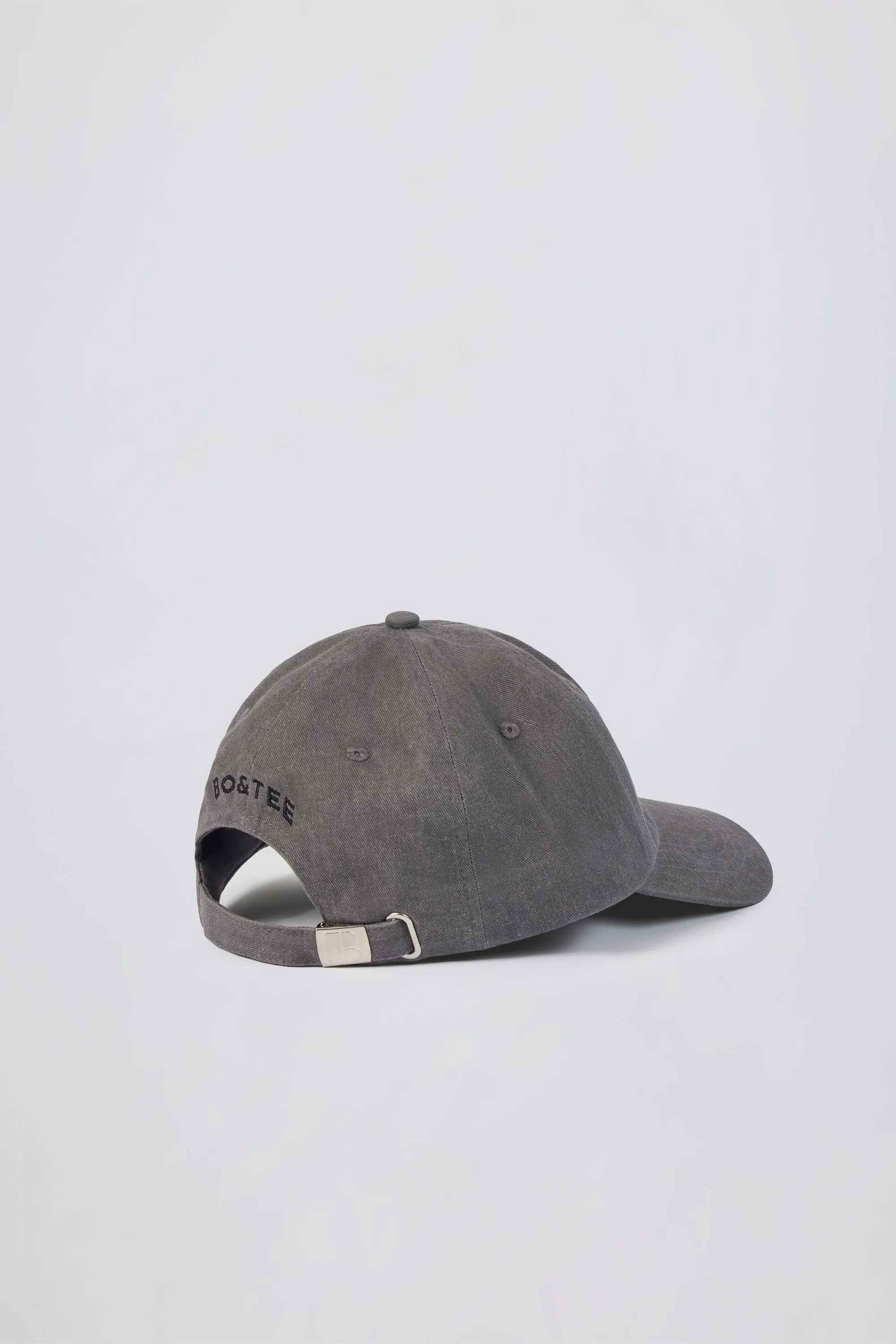 Baseball Cap in Washed Charcoal sold by Oh Polly product image thumbnail 3