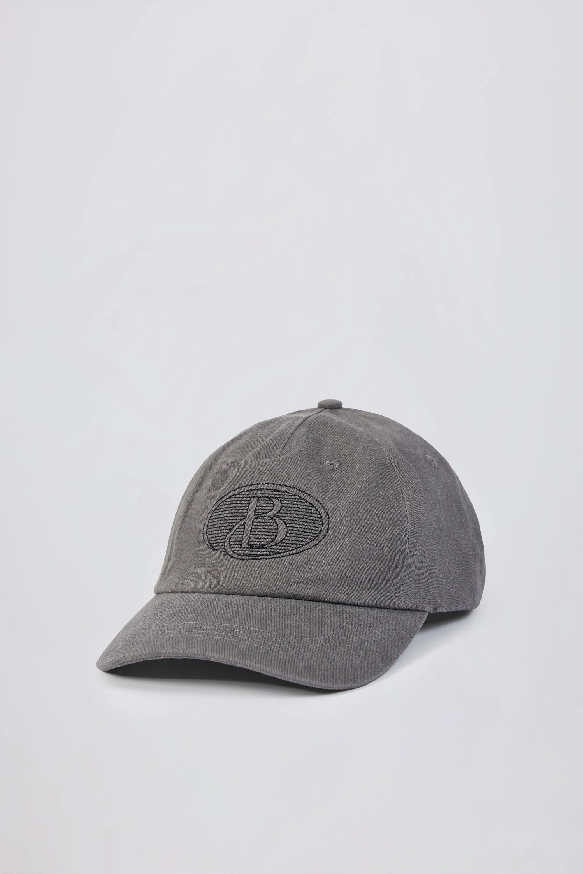 Baseball Cap in Washed Charcoal sold by Oh Polly product image thumbnail 5