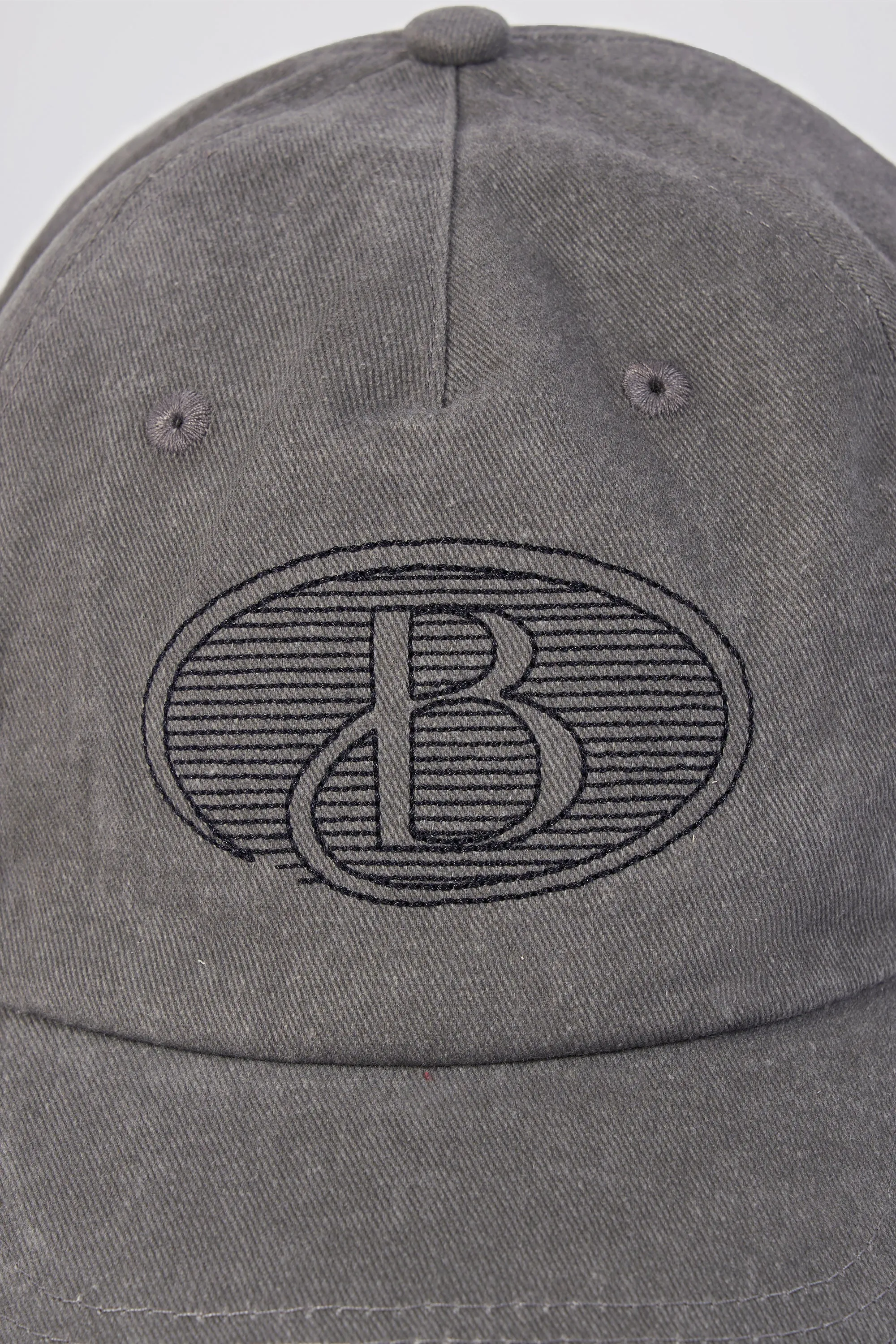 Baseball Cap in Washed Charcoal sold by Oh Polly product image thumbnail 4