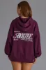 Oversized Hoodie in Grape sold by Oh Polly