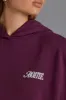 Oversized Hoodie in Grape sold by Oh Polly