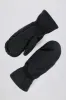 Faux-Leather Gloves in Black sold by Oh Polly