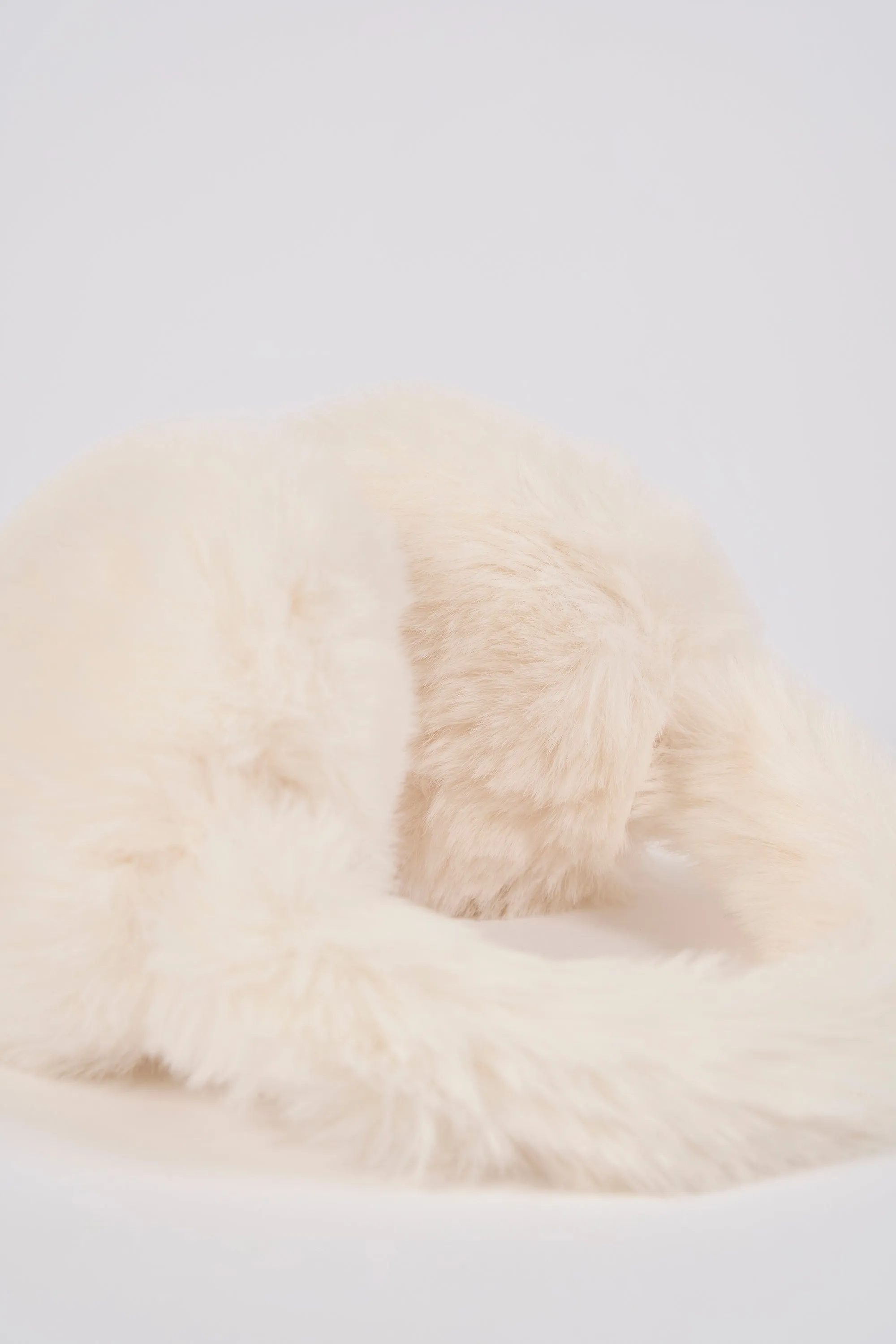Faux-Fur Earmuffs in Ice White sold by Oh Polly product image thumbnail 5