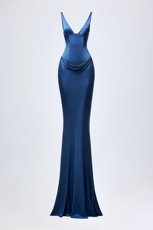 Maxi Dress in True Navy sold by Oh Polly
