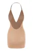 Intimates Soft Mesh Multiway Mini Dress in Warm Peach sold by Oh Polly