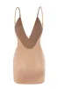Intimates Soft Mesh Multiway Mini Dress in Warm Peach sold by Oh Polly