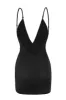Intimates Soft Mesh Multiway Mini Dress in Black sold by Oh Polly