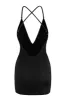 Intimates Soft Mesh Multiway Mini Dress in Black sold by Oh Polly