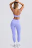 Petite Super Sculpt Seamless Leggings in Periwinkle sold by Oh Polly