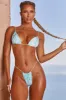 Triangle Micro Bikini Top in Blue Tie Dye sold by Oh Polly