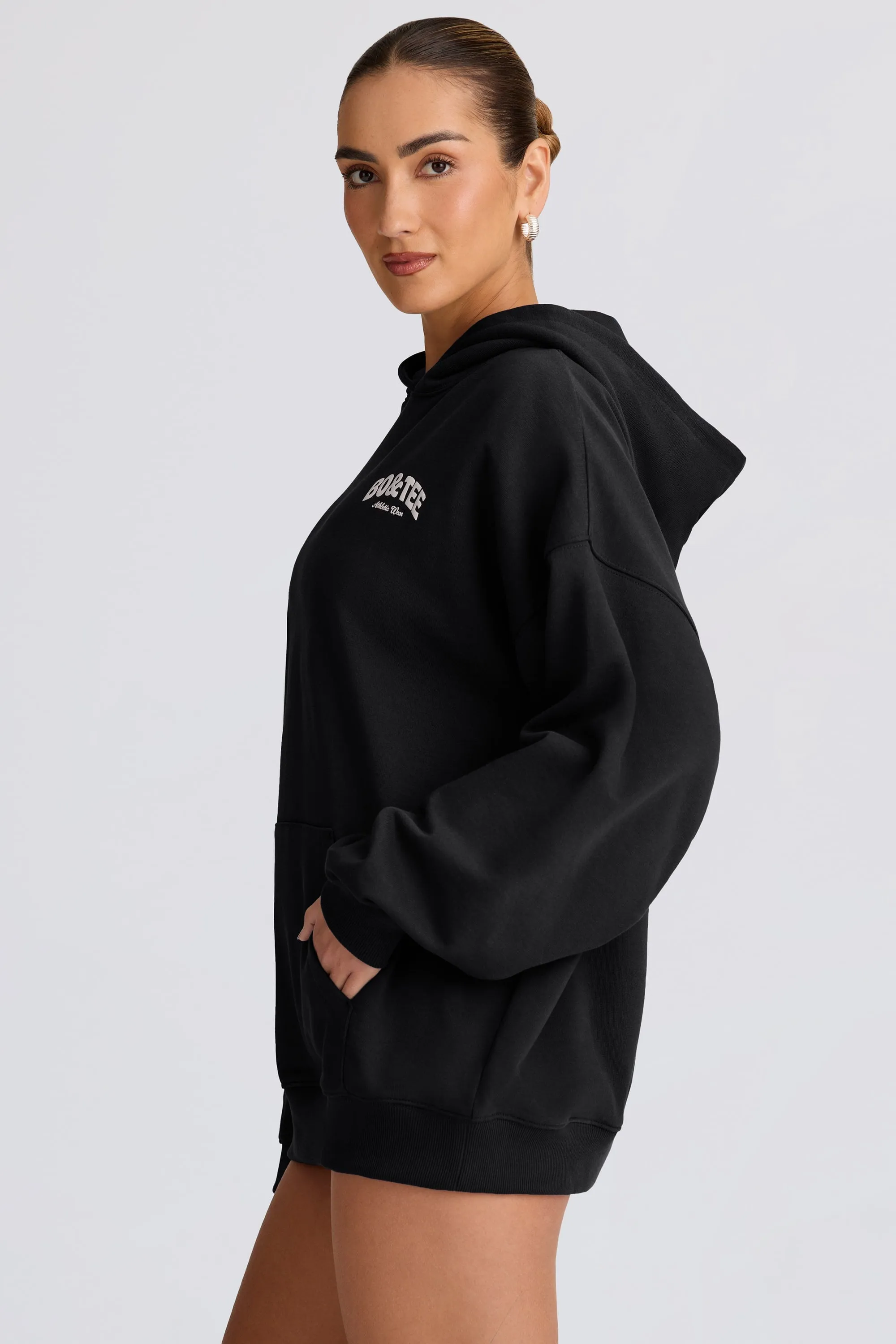 Oversized Hoodie in Black sold by Oh Polly product image thumbnail 3