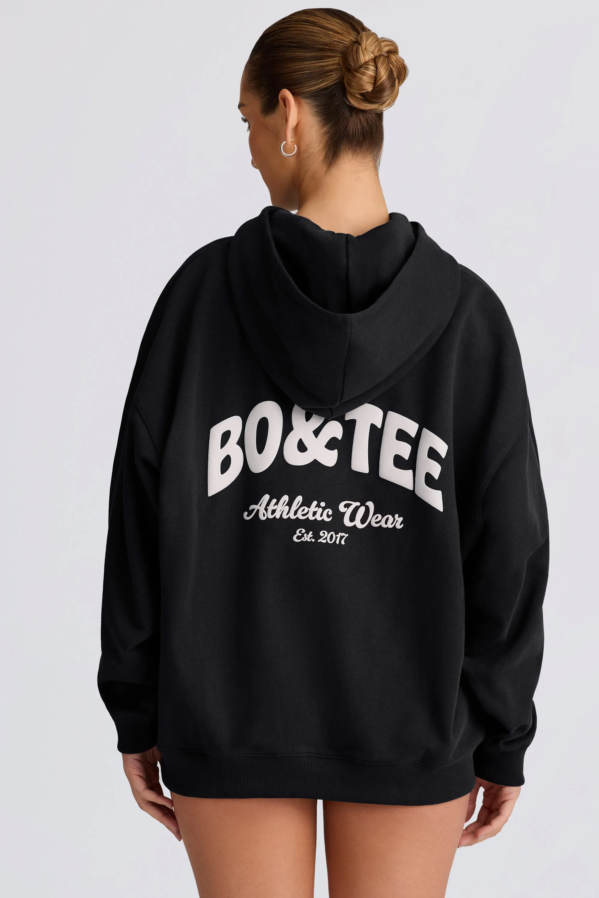 Oversized Hoodie in Black sold by Oh Polly product image thumbnail 2