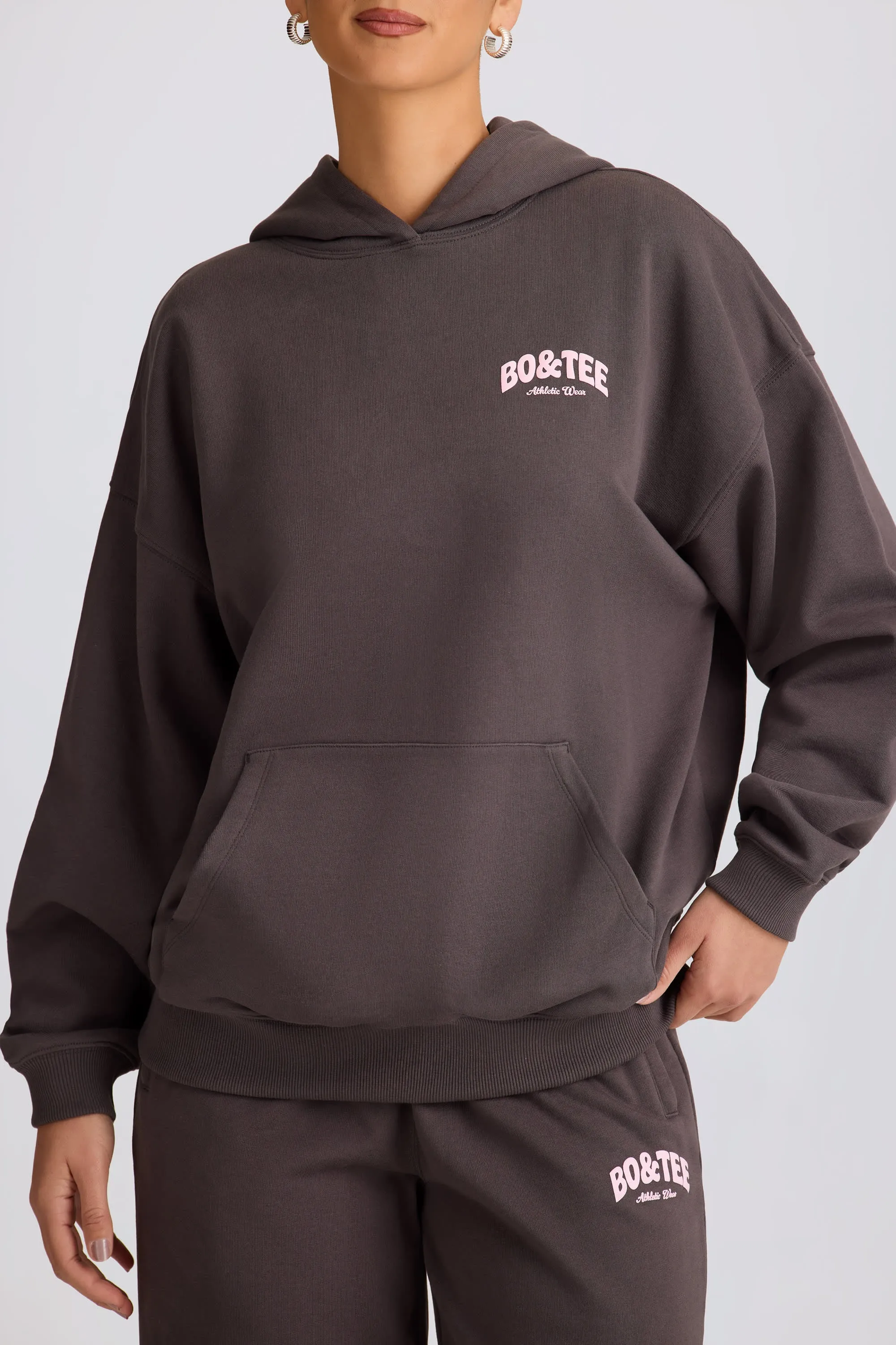 Oversized Hoodie in Charcoal Grey sold by Oh Polly product image thumbnail 5