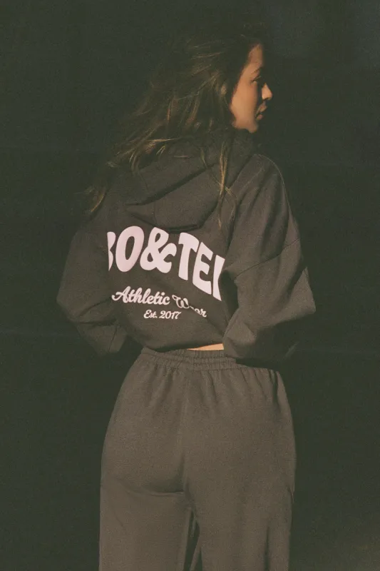 Oversized Hoodie in Charcoal Grey sold by Oh Polly