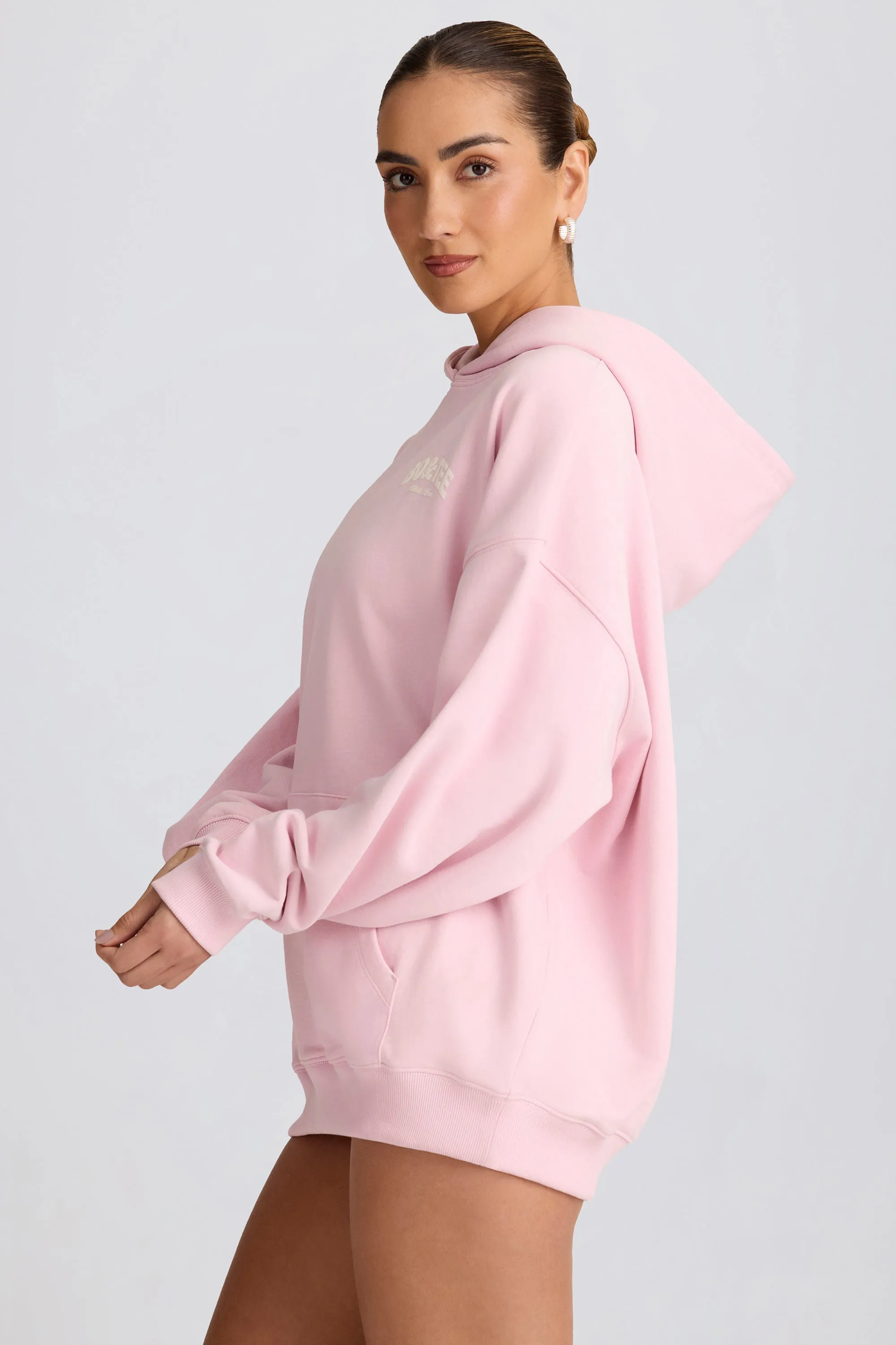 Oversized Hoodie in Soft Pink sold by Oh Polly product image thumbnail 3