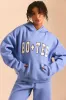 Oversized Hoodie in Cerulean Blue sold by Oh Polly
