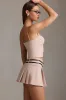 Cut-Top Camisole Top in Mushroom sold by Oh Polly