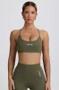 Super Sculpt Seamless Backless Sports Bra in Light Green sold by Oh Polly