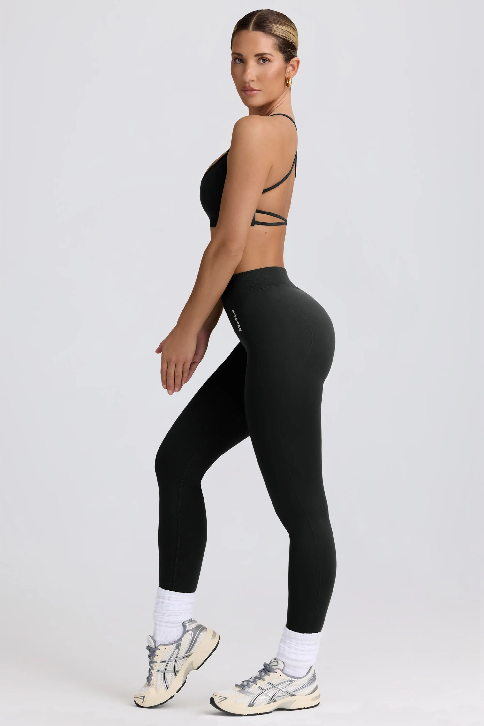 Super Sculpt Seamless High-Waist Leggings in Ash sold by Oh Polly product image thumbnail 3