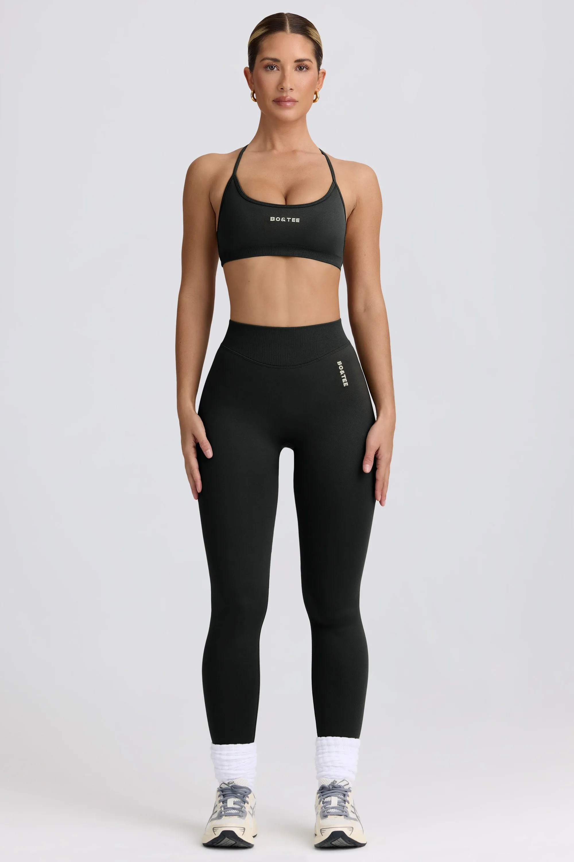 Super Sculpt Seamless High-Waist Leggings in Ash sold by Oh Polly product image thumbnail 5