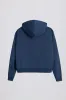 Acid Wash Oversized Hoodie in Blue sold by Oh Polly