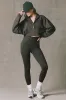 Acid Wash Cropped Sweatshirt in Ash sold by Oh Polly