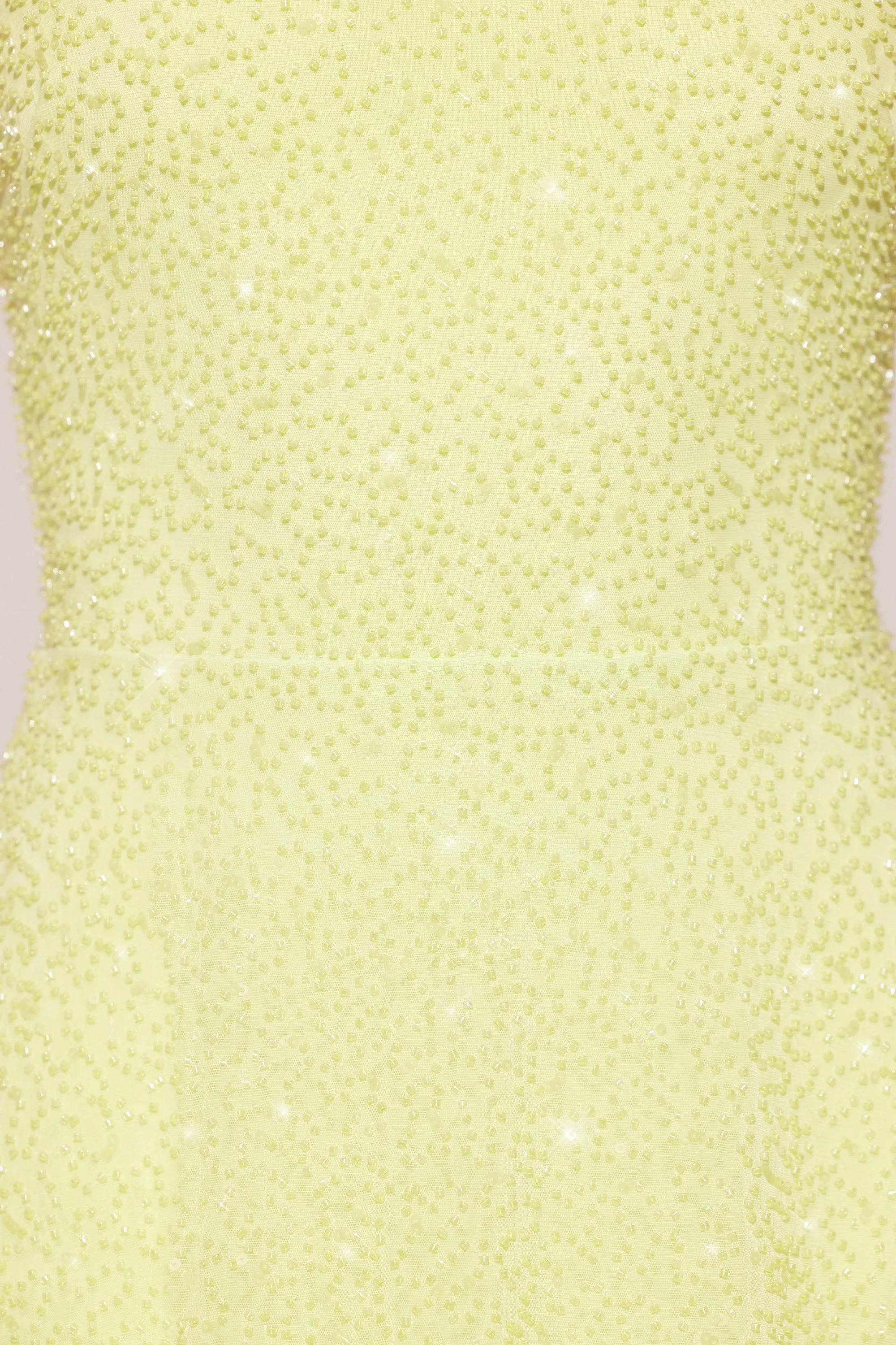 Embellished Multi Wear A-Line Mini Dress in Lime Green sold by Oh Polly product image thumbnail 4