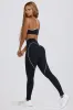 Soft Active Mid-Rise Leggings in Black sold by Oh Polly