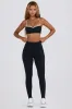Soft Active Mid-Rise Leggings in Black sold by Oh Polly