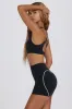 Soft Active Mini Shorts in Black sold by Oh Polly