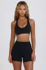 Soft Active Mini Shorts in Black sold by Oh Polly