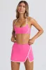 Soft Active Mini Skort in Bubblegum Pink sold by Oh Polly