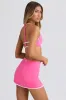 Soft Active Mini Skort in Bubblegum Pink sold by Oh Polly