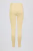 Ruched Mid-Rise Leggings in Lemon Marl sold by Oh Polly