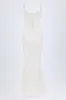 Embellished Fishtail Corset Gown in White sold by Oh Polly