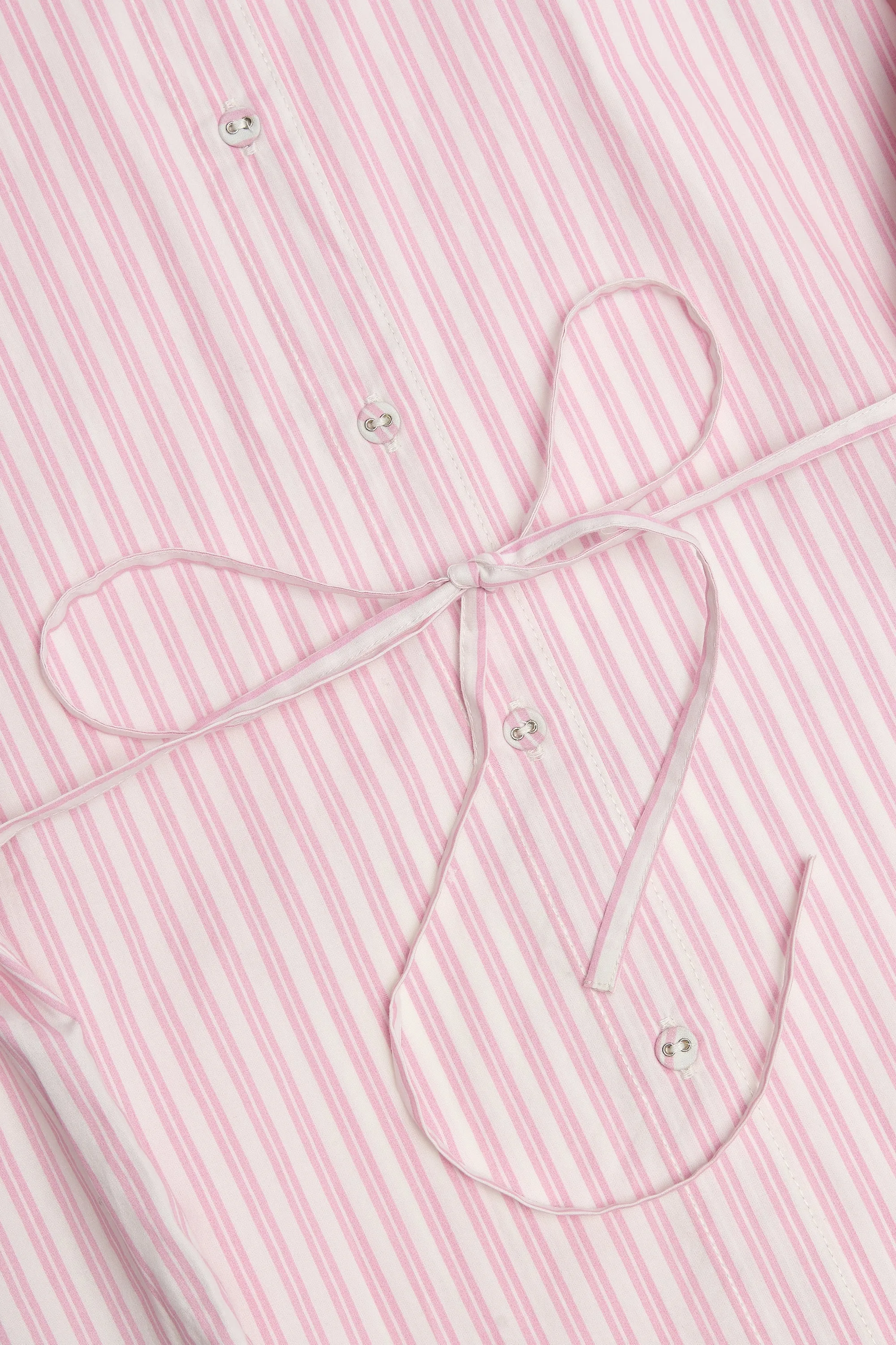 Oversized Shirt in Pink Stripe sold by Oh Polly product image thumbnail 5