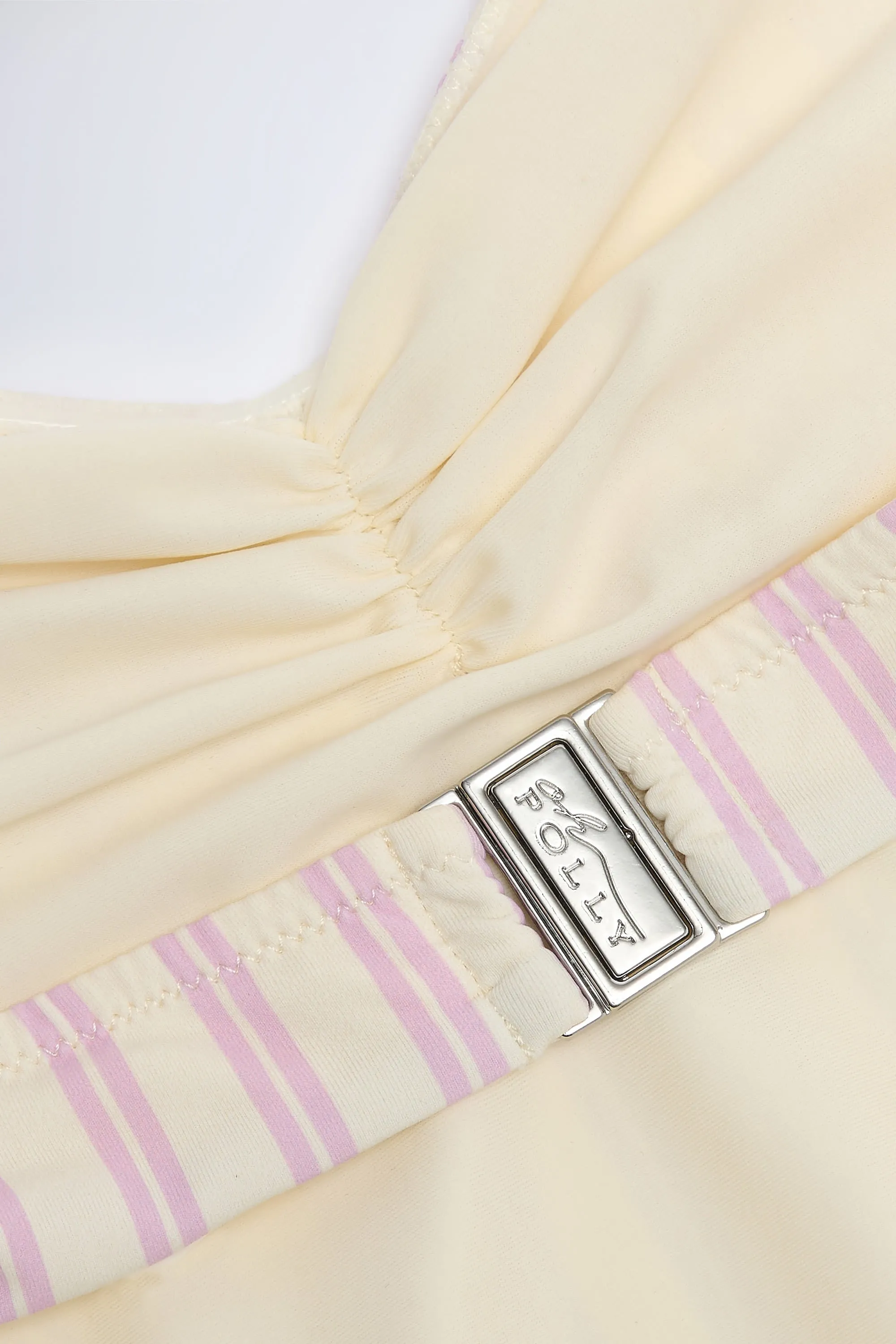 Cut-Out Halterneck Swimsuit in Mauve sold by Oh Polly product image thumbnail 5