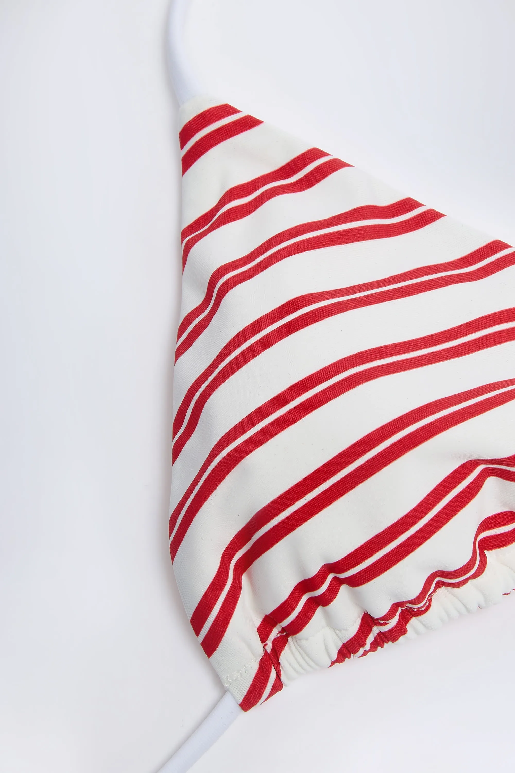 Triangle Bikini Top in Cherry Red sold by Oh Polly product image thumbnail 4