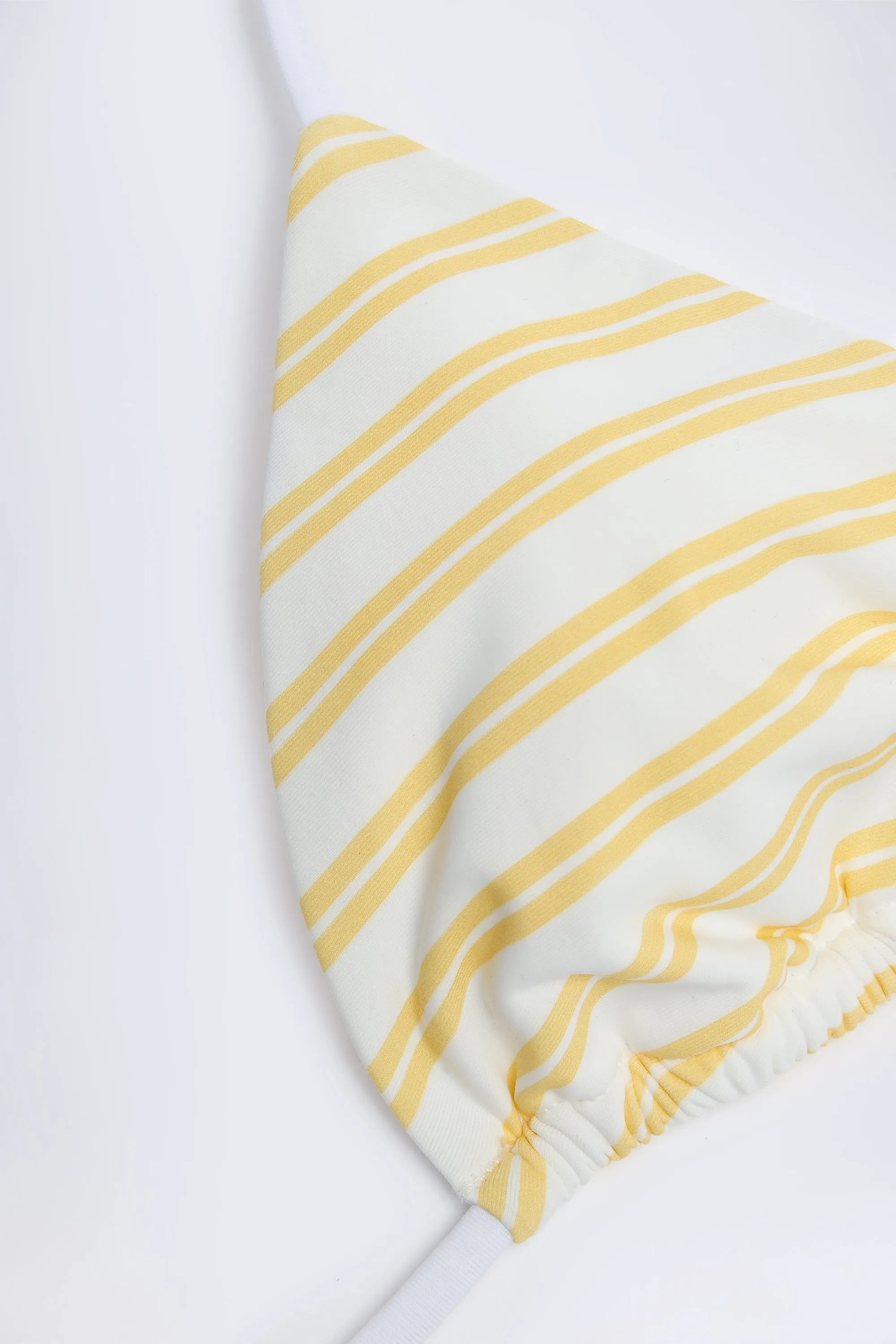 Triangle Bikini Top in Lemon sold by Oh Polly product image thumbnail 4