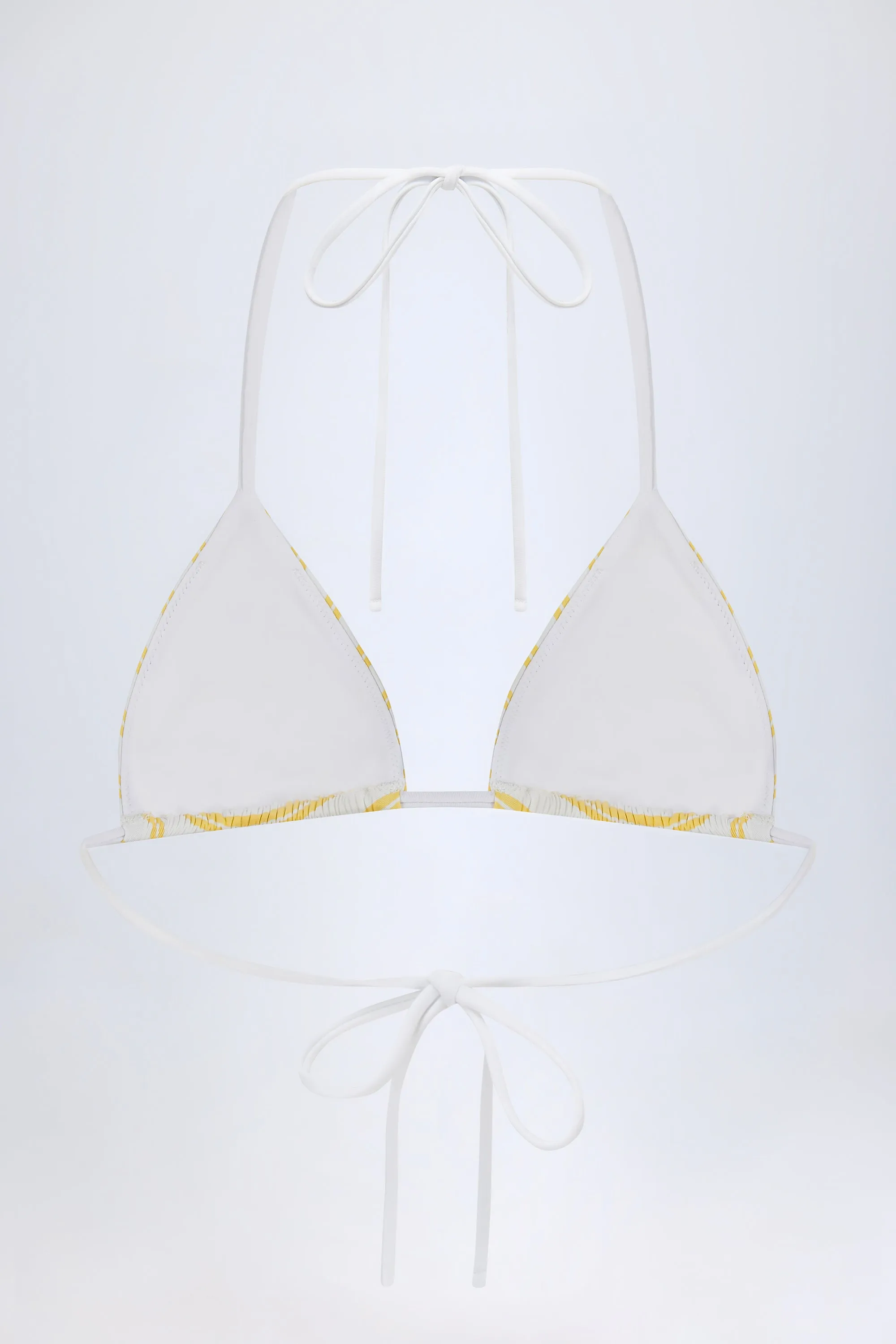 Triangle Bikini Top in Lemon sold by Oh Polly product image thumbnail 3