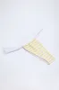 Ruched Cheeky Bikini Bottoms in Lemon Yellow Double Stripe sold by Oh Polly