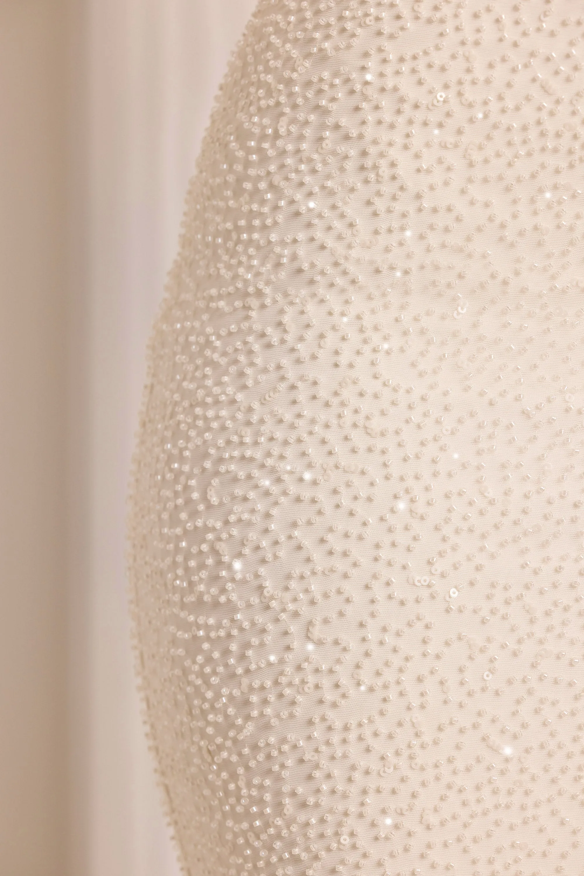 Embellished Cut Out Maxi Dress in White sold by Oh Polly product image thumbnail 4