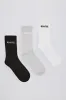 Ribbed Crew Sock Bundle in Multi sold by Oh Polly