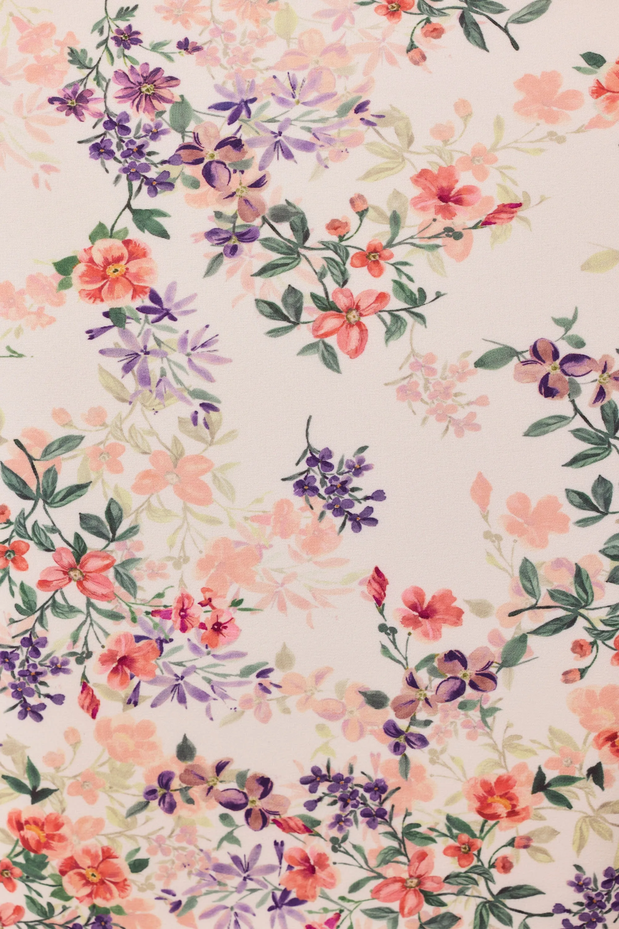 Layered Bra-Detail Fishtail Midaxi Dress in Primrose Floral Print sold by Oh Polly product image thumbnail 4