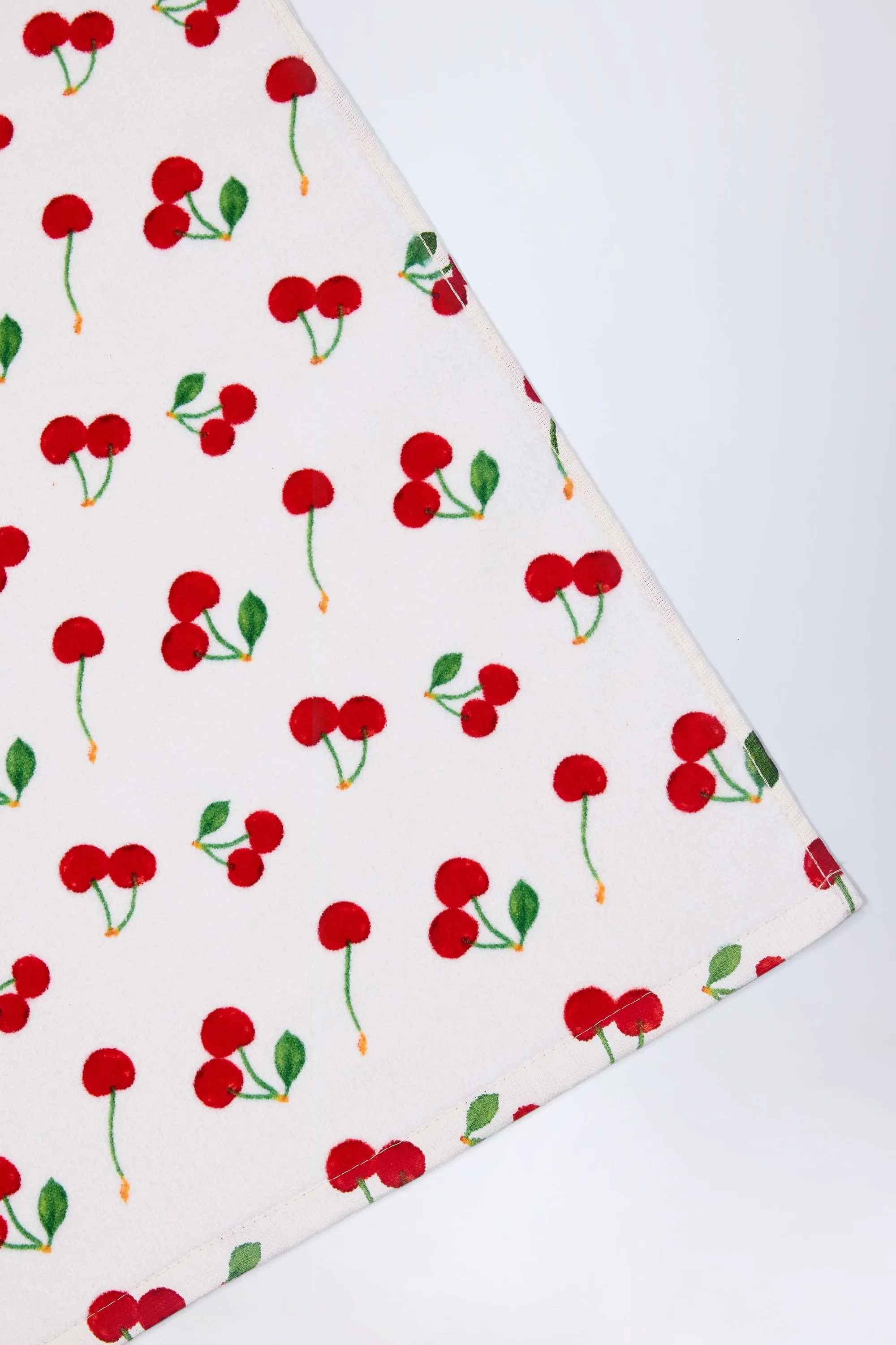 Logo Beach Towel in Cherry Print sold by Oh Polly product image thumbnail 2