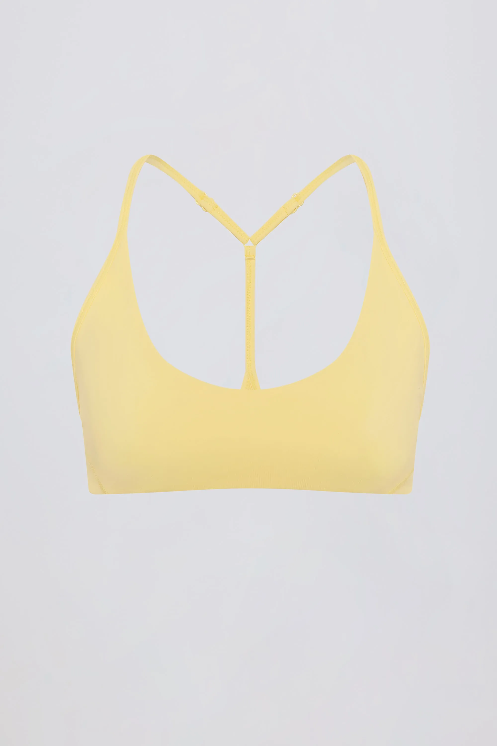 Soft Active Racerback Sports Bra in Lemon sold by Oh Polly product image thumbnail 4