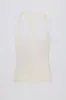 Soft Active Racerback Tank Top in Cream sold by Oh Polly