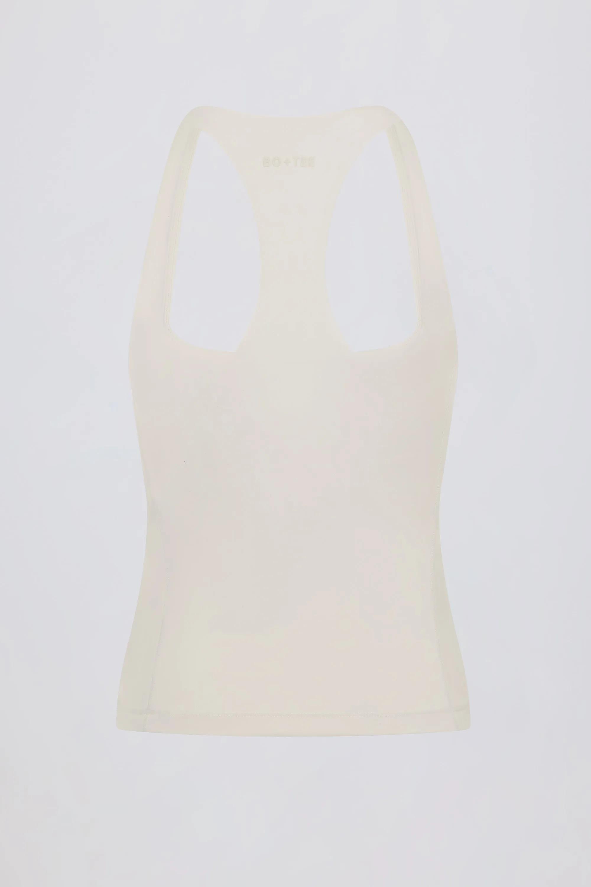 Soft Active Racerback Tank Top in Cream sold by Oh Polly product image thumbnail 5