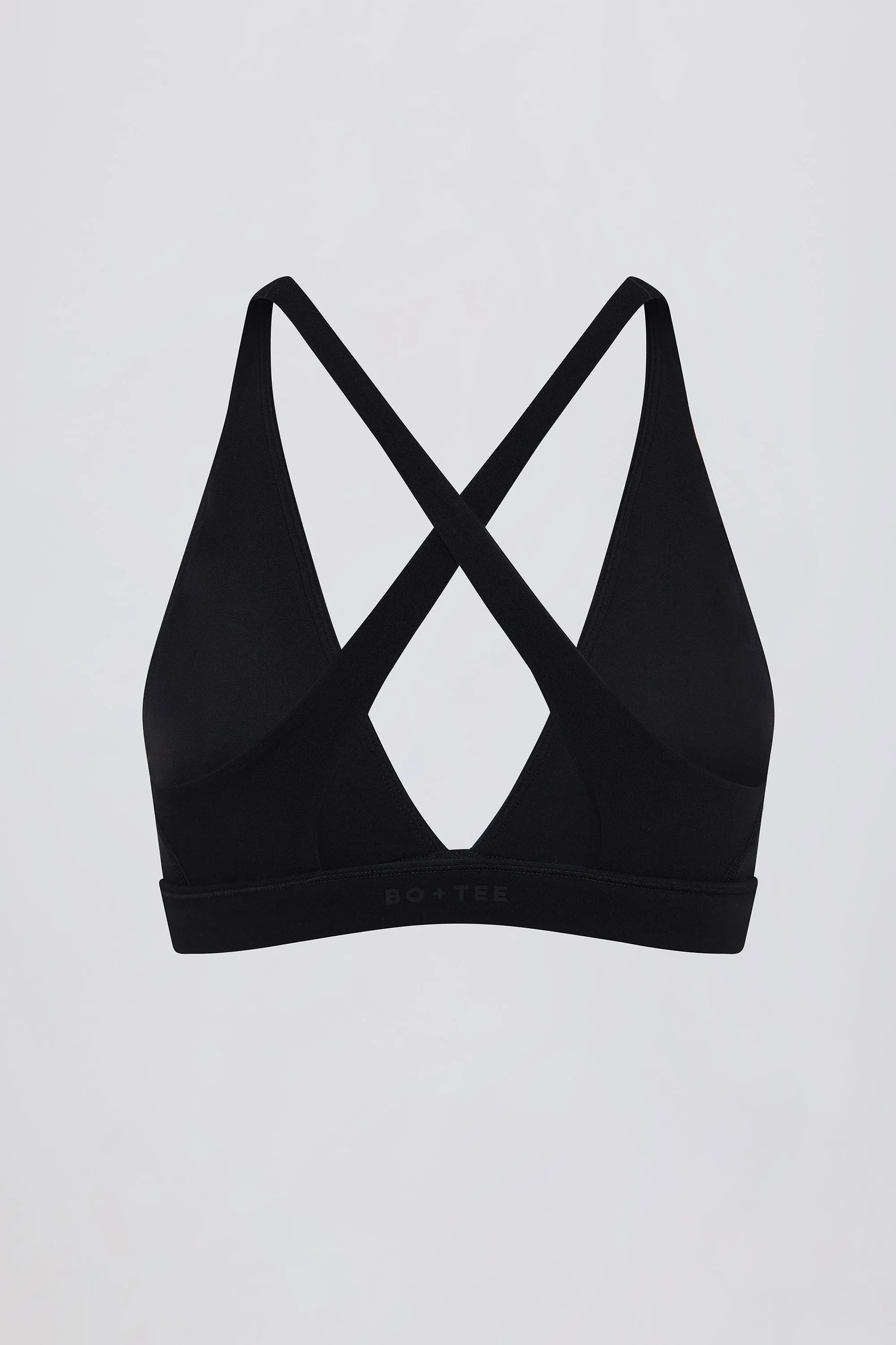 Soft Active Cross-Back Sports Bra in Black sold by Oh Polly product image thumbnail 5